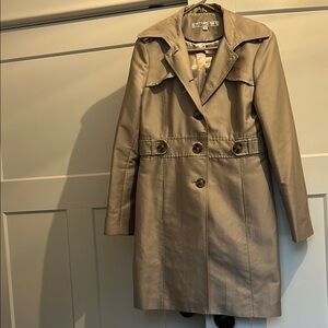 Kenneth Cole New York Beige Trench Coat